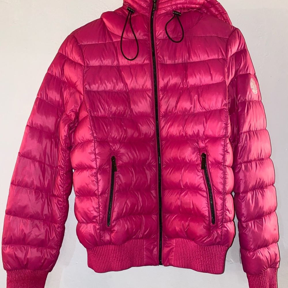 COPY - HOT Pink DKNY Puffer Jacket